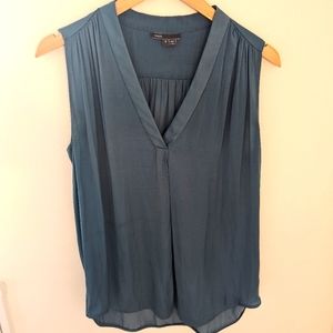 Vince. blouse dusty blue
